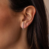 Boca Ear Climbers Silver