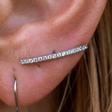 Boca Ear Climbers Silver