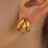 Noa Earrings Gold