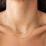 Stillness Necklace Gold