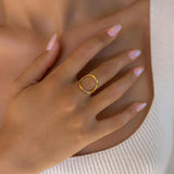 Ocean Ave Ring Gold